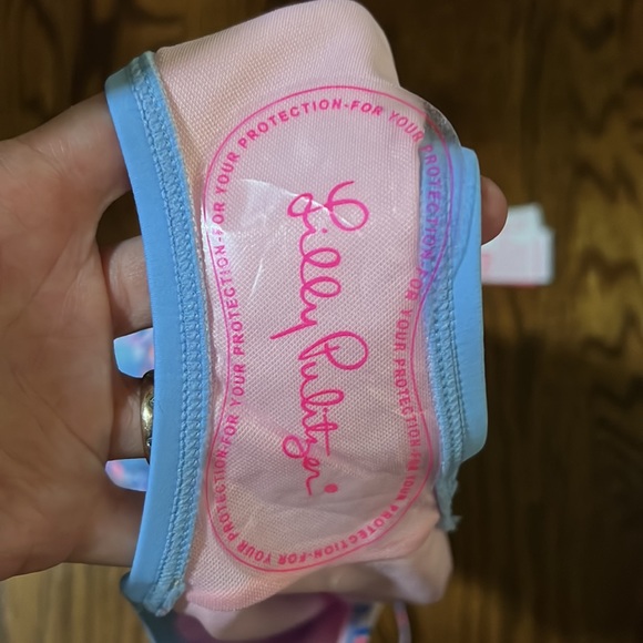 Lilly Pulitzer Anthea One-Piece Swimsuit Multi Seaside Shindig size 12 NWT - Picture 9 of 12